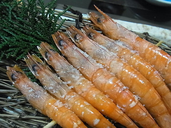 「てれすこ」料理 881442 もろげえびの塩焼き