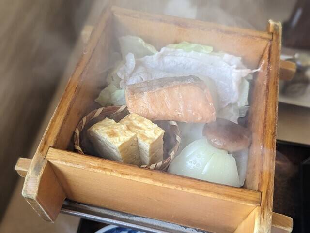 朝食 せいろ蒸し一例 / 3