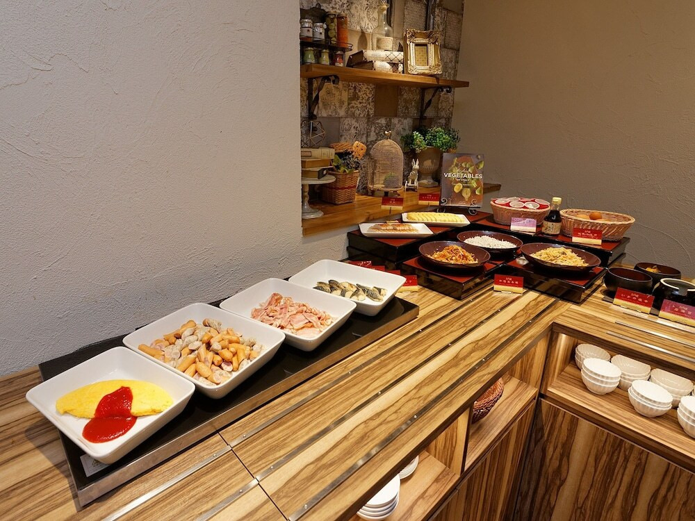 朝食ビュッフェ