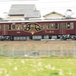 【京都】普通運賃のみで乗れる！豪華な観光列車「京とれいん 雅洛」で、京都へ向かおう♪