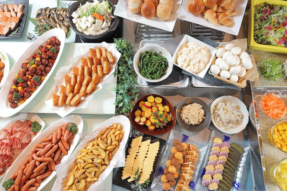 朝食ビュッフェ