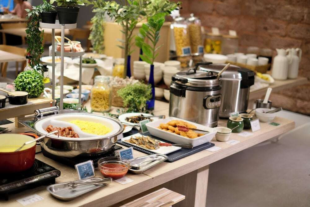 朝食ビュッフェ