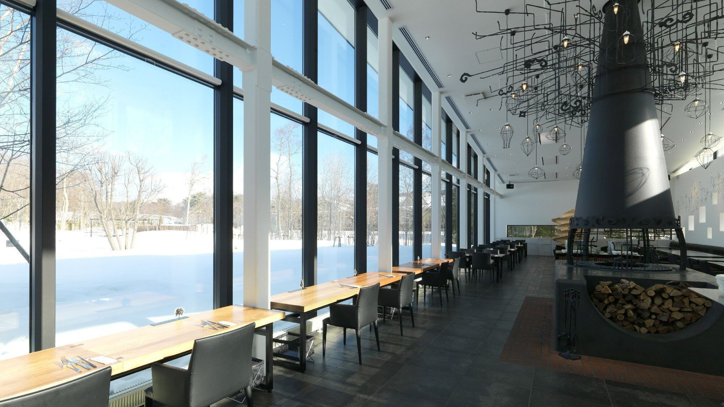 レストランからの眺め(冬)