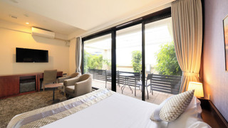 [禁煙] デラックスクィーン（バルコニー）22平米＜160cm幅ベッド＞