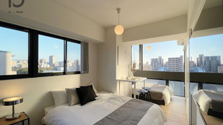 デラックス コンドミニアム 1 ベッドルーム 禁煙 シティビュー (bHotel Nekoyard 701)