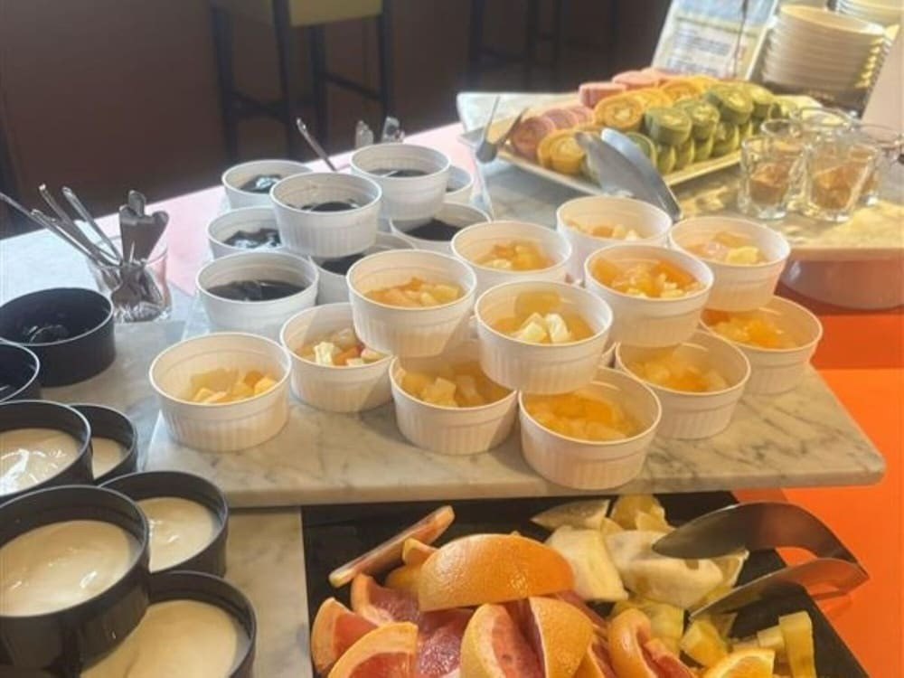 朝食ビュッフェ