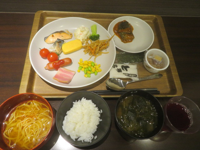 朝食の一部です