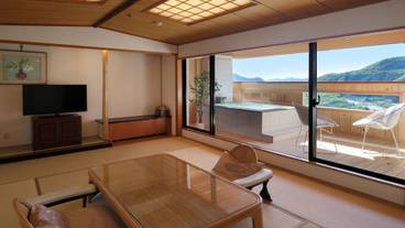 最上階・露天風呂付客室① / 1