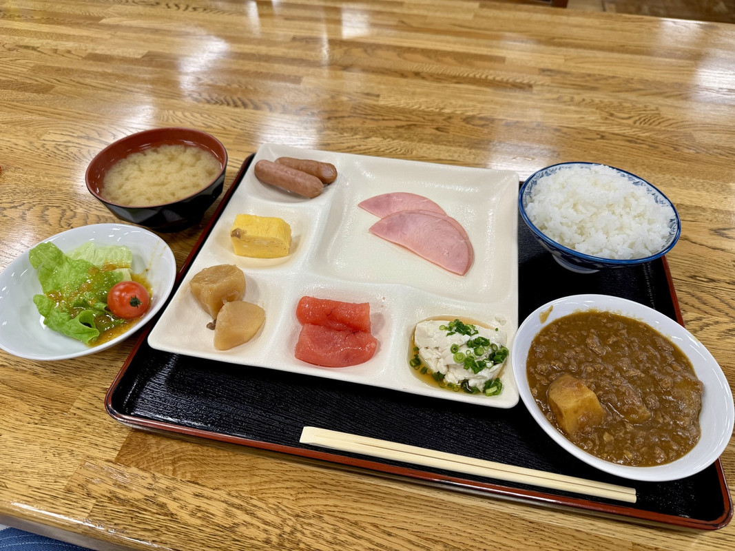 朝食バイキング