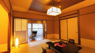 和室 半露天風呂トイレ付紺碧彩