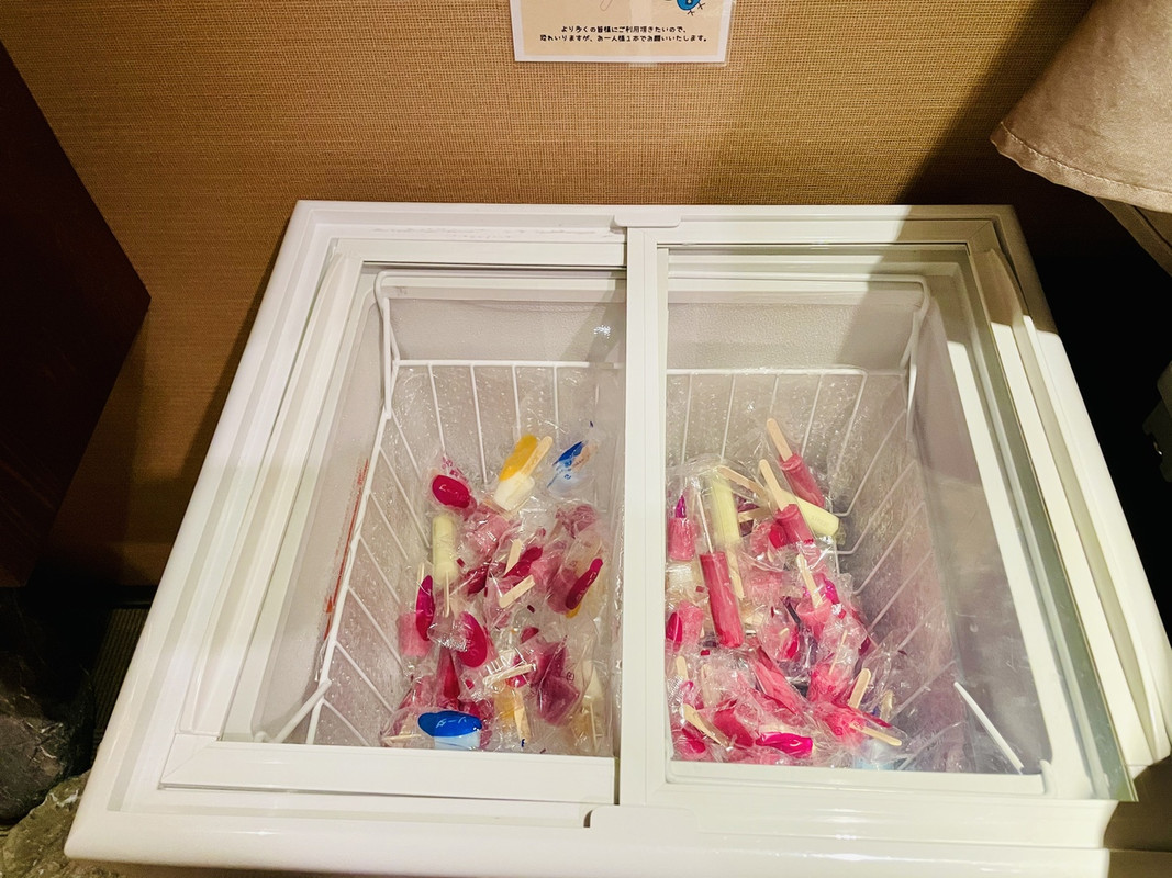 湯上がりアイス