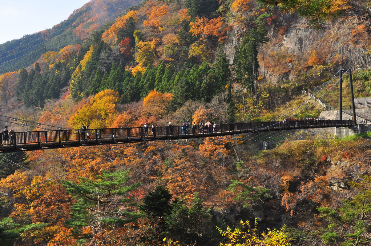 鬼怒楯岩大吊橋