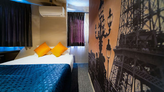 スタンダード ダブルルーム 共用バスルーム