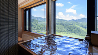 デラックス ツインルーム 露天風呂付 紫雲