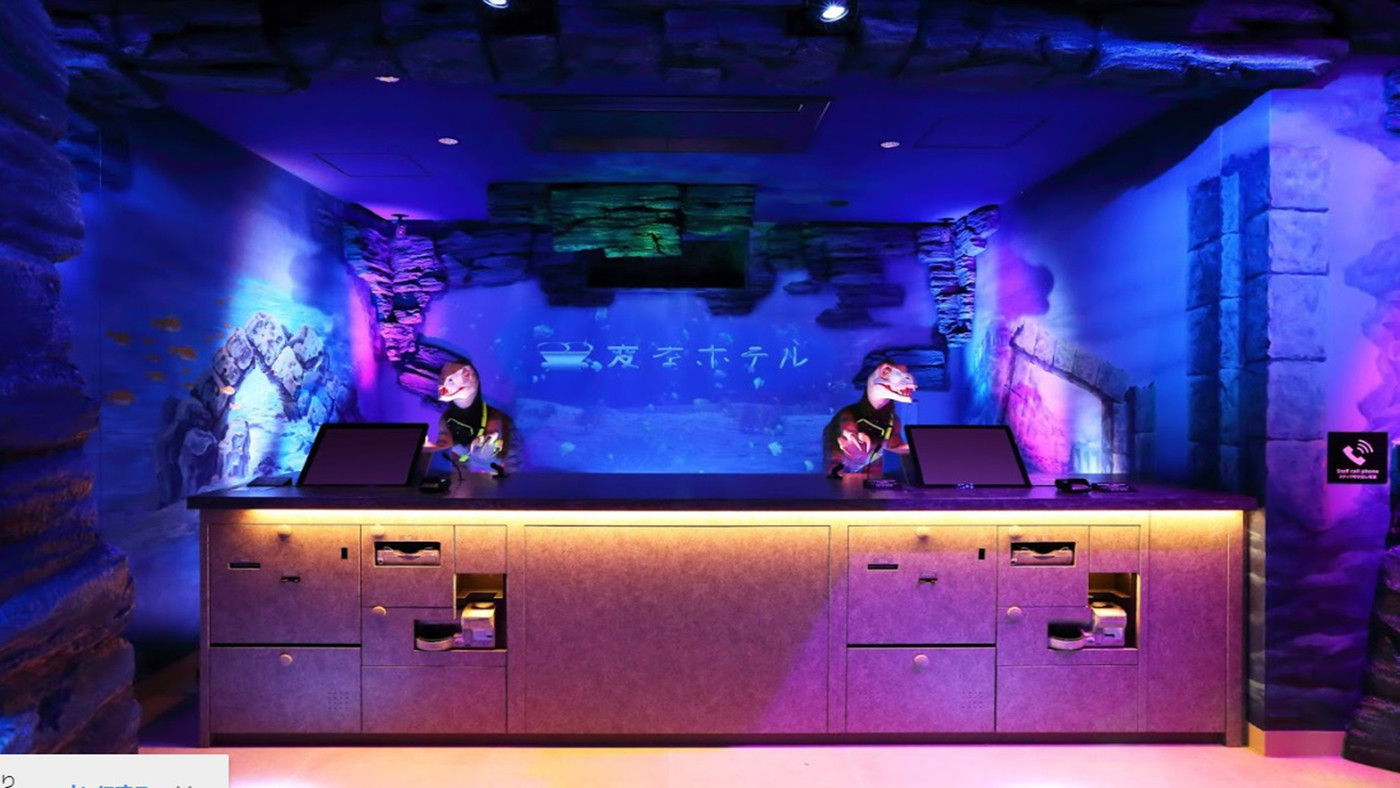 6. 恐竜のロボットに会えるのが楽しみ!「変なホテル関西空港」4112807