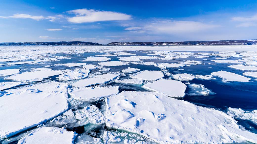 オホーツク海の流氷 / 3