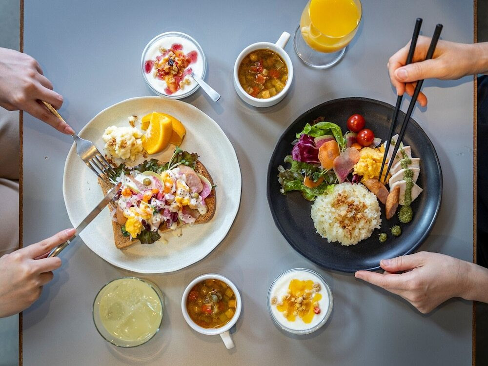 朝食ビュッフェ