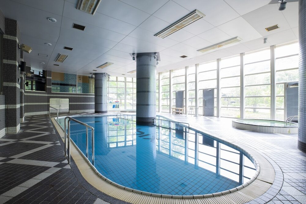 北海道の景色を満喫したあとはプールで大はしゃぎ！4246968