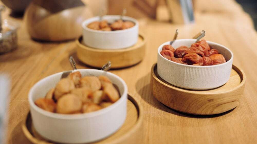 朝食ビュッフェ