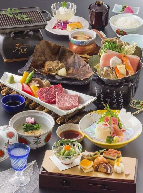 夕食一例①
