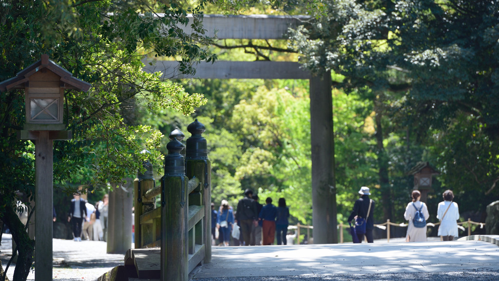 こちらで観光♪超有名パワースポット「伊勢神宮」3643620