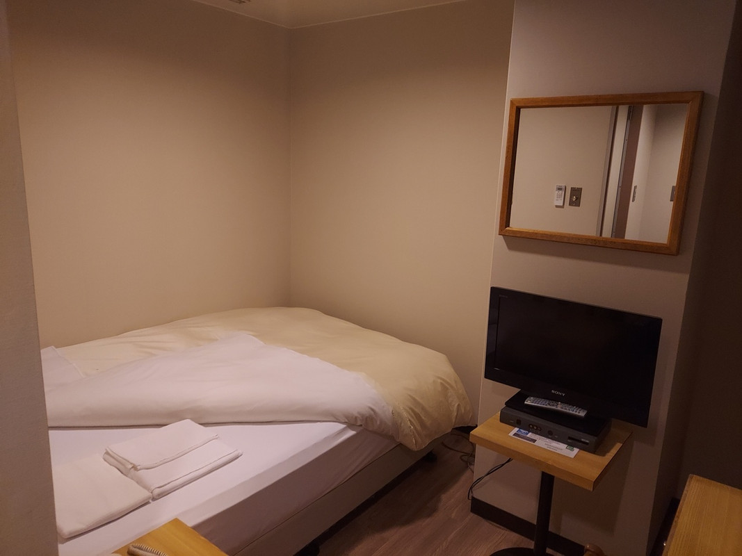 とりあえず狭かった