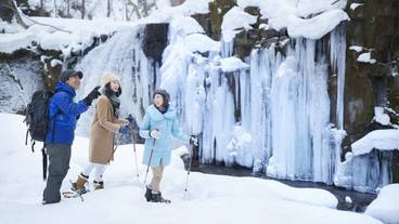 氷瀑 スノーシューウォーク / 1