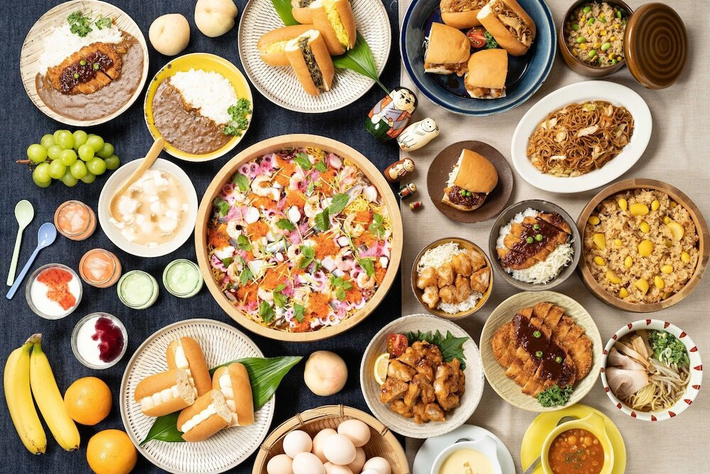 朝食ビュッフェ