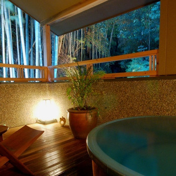 竹林と滝の音に癒されながら湯あみが楽しめる別邸特別室3563859