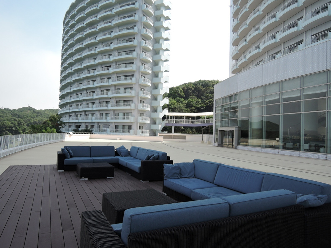 青空テラスからも海が見える