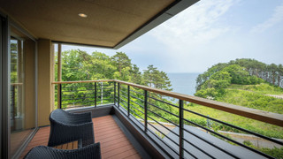 天望棟 絶景の次郎 3階 (16畳) 露天風呂付モダン和洋室