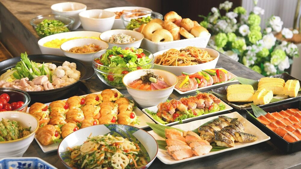 朝食ビュッフェ