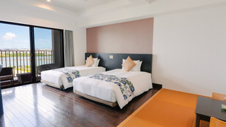 温泉露天風呂付/デラックス和洋室/エアポートビュー