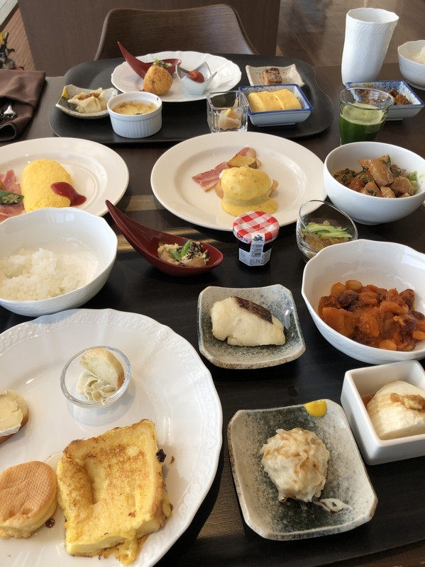 朝食バイキング