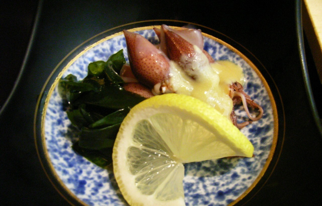 「永芳閣」 料理 7768059 ホタル烏賊の酢味噌和え