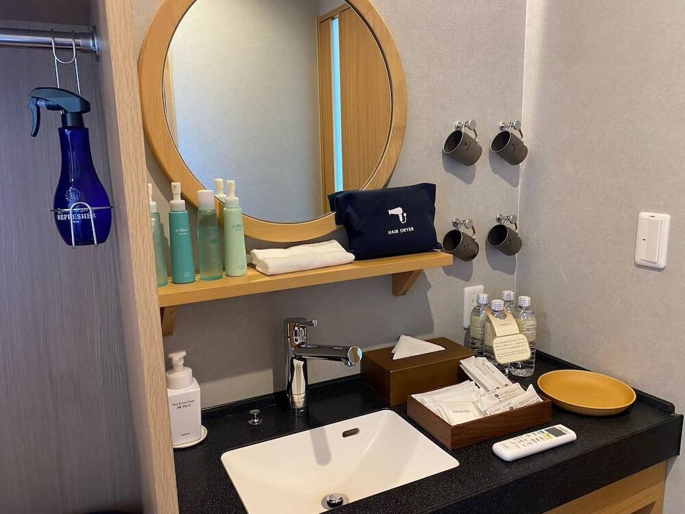 グランピング棟 洗面台