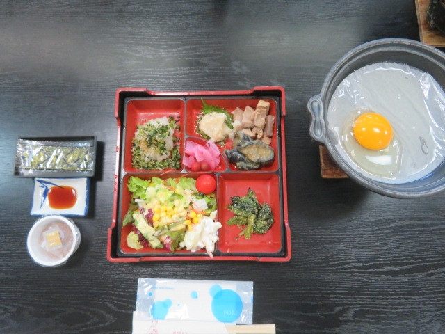 朝食の一部です