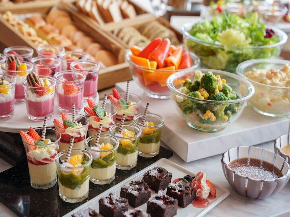 朝食ビュッフェ