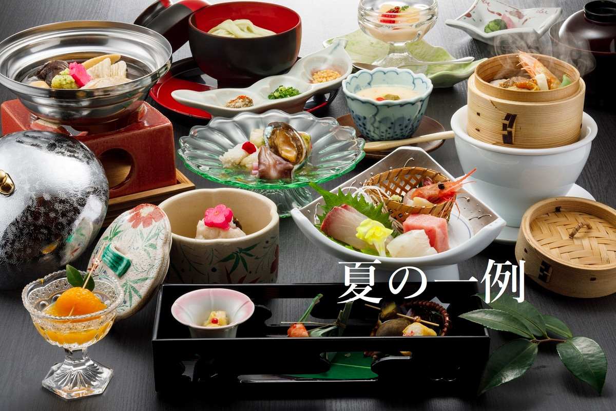 季節会席 夏の一例