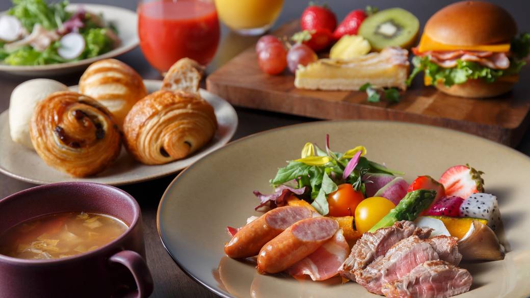 多彩なメニューがずらり
朝食ビュッフェ / 1