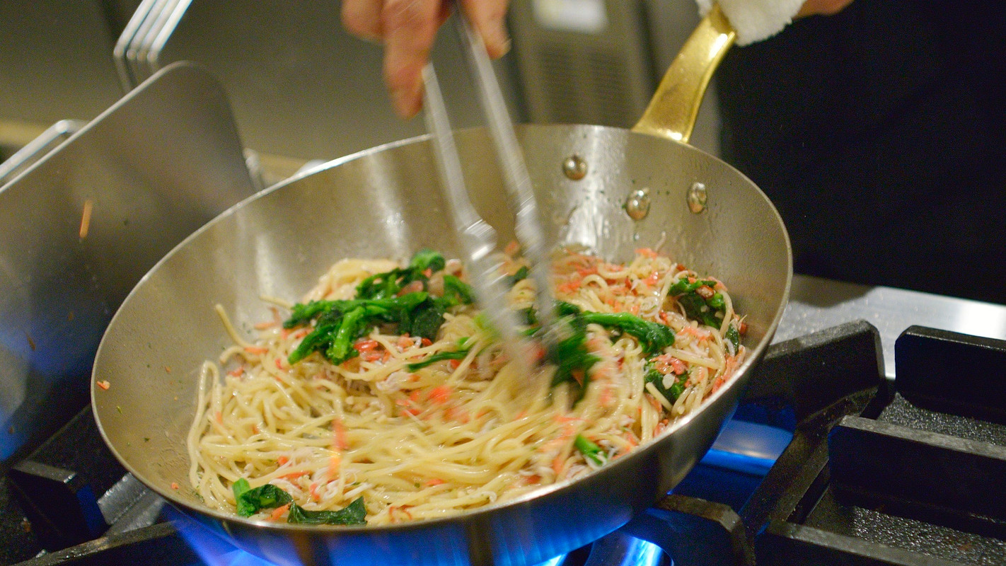 夕食ビュッフェ パスタ