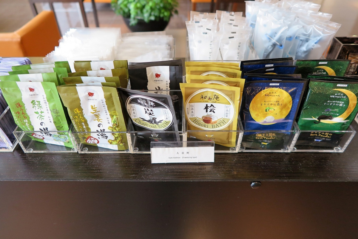 やはりメインは、この個性豊かな入浴剤6種！