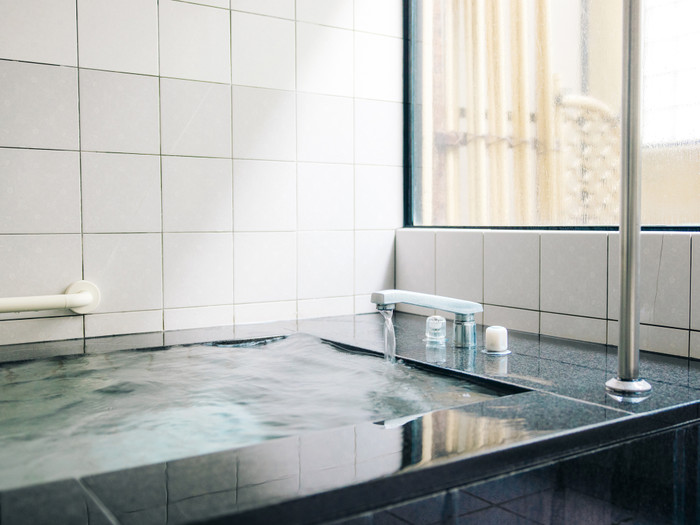 家族湯もあるので、ゆっくりプライベートな時間に浸れます