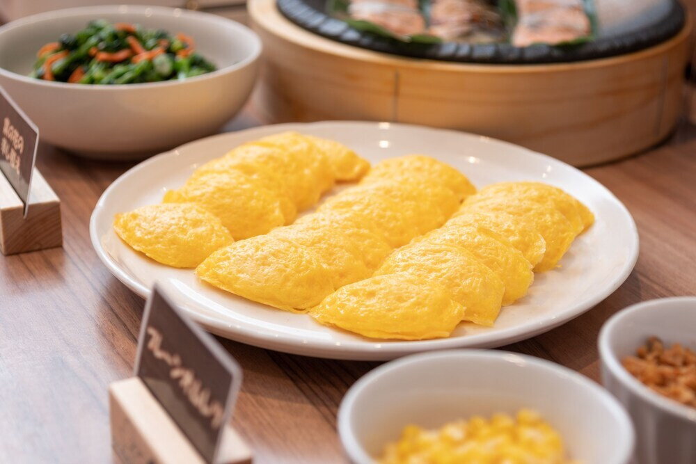 朝食ビュッフェ