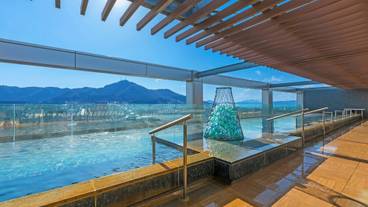 函館山を一望する天空露天風呂① / 1