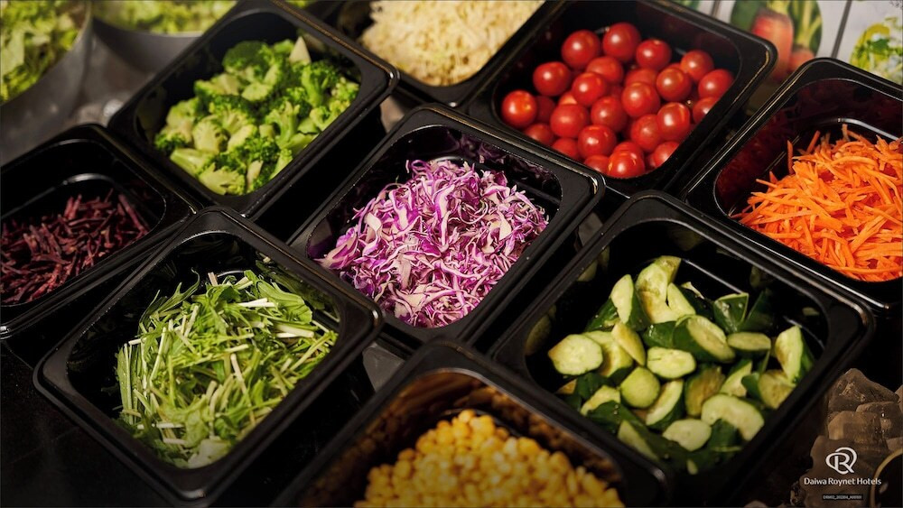 朝食ビュッフェ