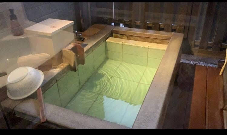 客室の露天風呂