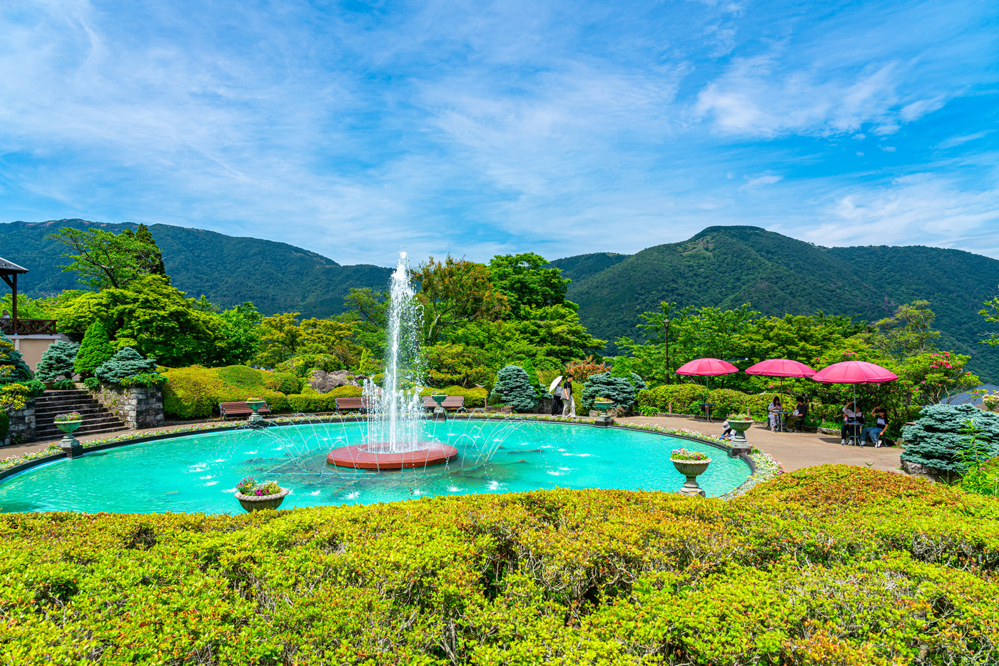ゆったりした時間が流れる温泉地「強羅」4023423