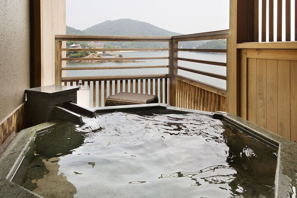 客室露天風呂一例②