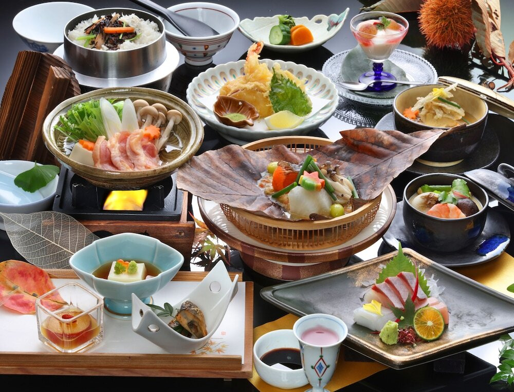 夕食 会席料理一例①